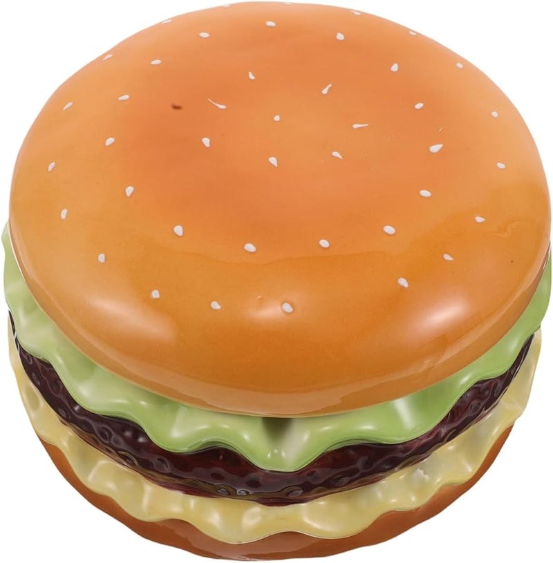 Galpada Ceramic Tabletop Ashtray with Lid Creative Office Artistic Decorative Ash Holder - Image 2