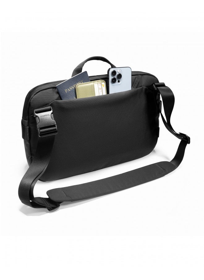 Tomtoc tomtoc Compact EDC Sling Bag for MacBook Pro 14-Inch M1/M2/M3 Pro/Max, Minimalist Chest Shoulder Backpack Crossbody Bag, Water-resistant Lightweight Everyday Carry Bag for Business, Travel, Work, Gym  - Image 4