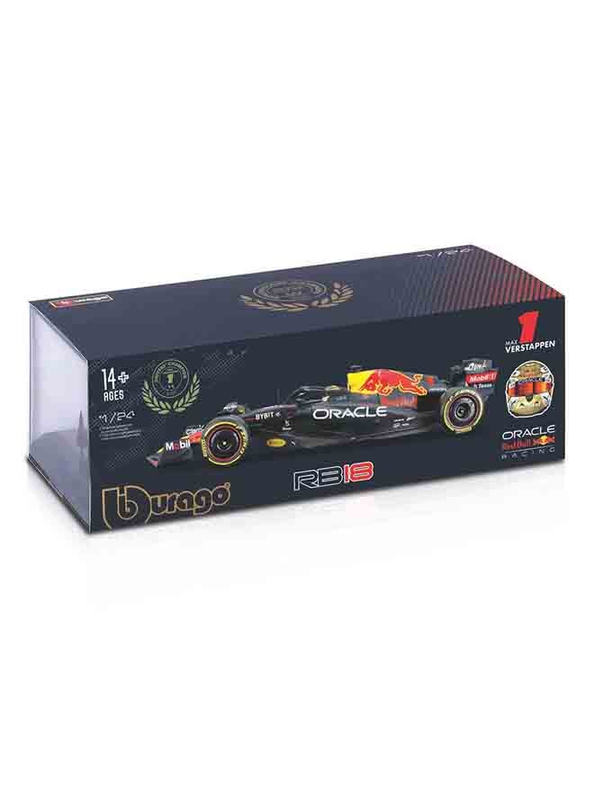 Bburago ببوراغو 1/18 نموذج سيارة ريد بول RB19 (2023) - ماكس فيرستابن #1 - مصنوعة بدقة عالية - Image 4
