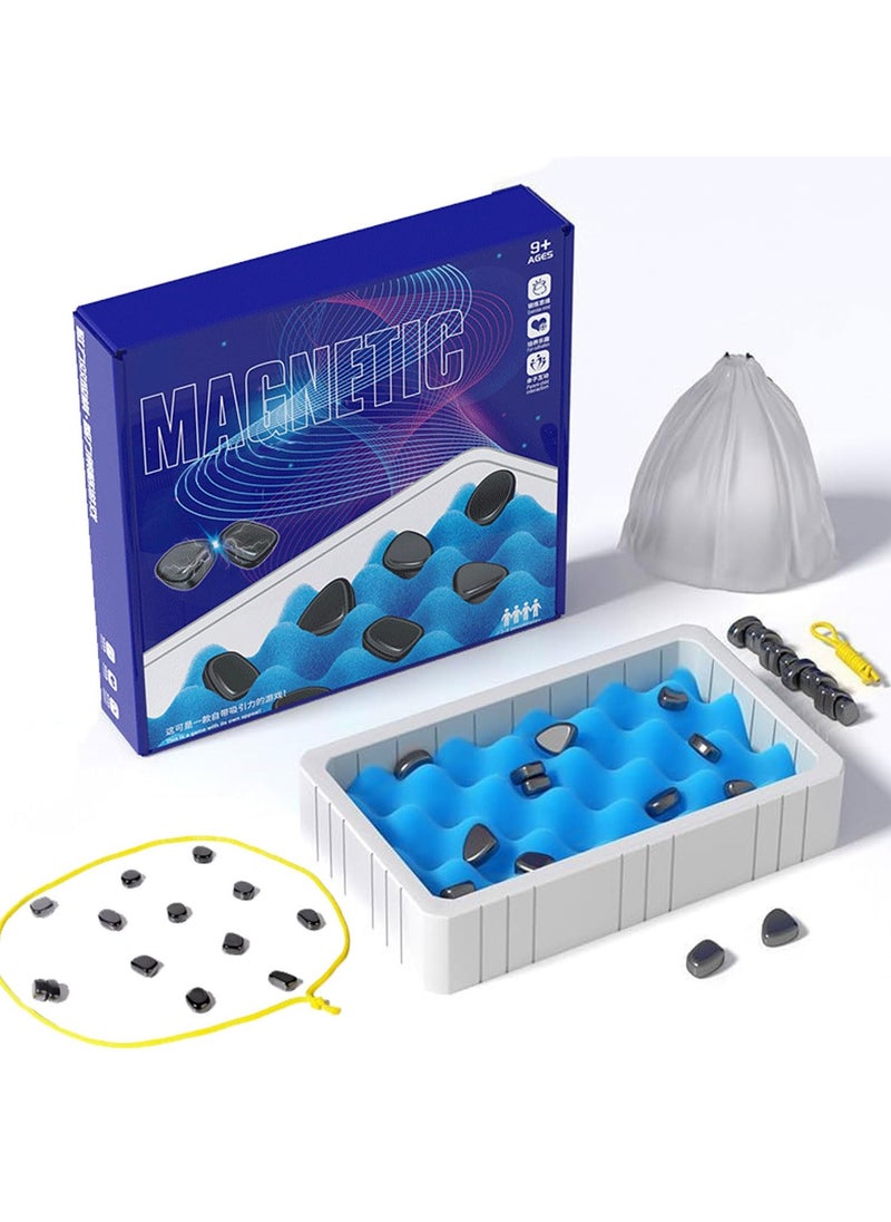 Generic Magnetic Chess Game, 2025 New Magnetic Chess Game, Magnetic Chess Checkers Board Toy, Fun Table Magnet Game, Family Party Games  - Image 1