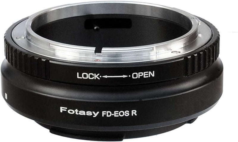 Fotasy محول عدسة FD إلى محول كانون EOS RF، محول FD EOS R، FD RF، محول عدسة يدوية كلاسيكية FD FL، متوافق مع كاميرا كانون EOS R المرآة EOS R RP Ra R3 R5 R6 R7 R10 - Image 2