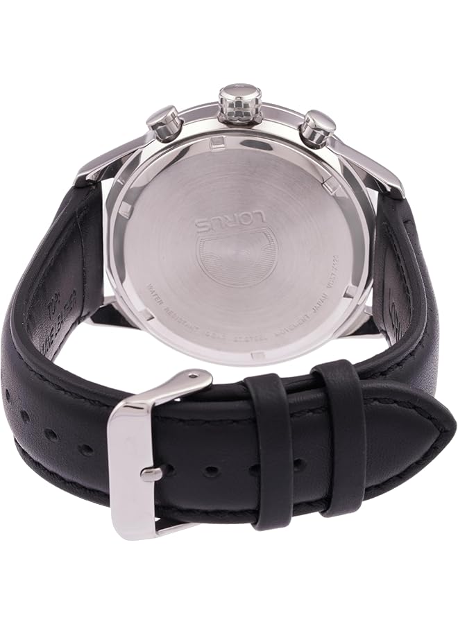 LORUS Mens Analog Quartz Watch With Leather Bracelet Rm335Gx9 - Image 2