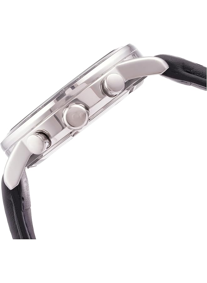 LORUS Mens Analog Quartz Watch With Leather Bracelet Rm335Gx9 - Image 3