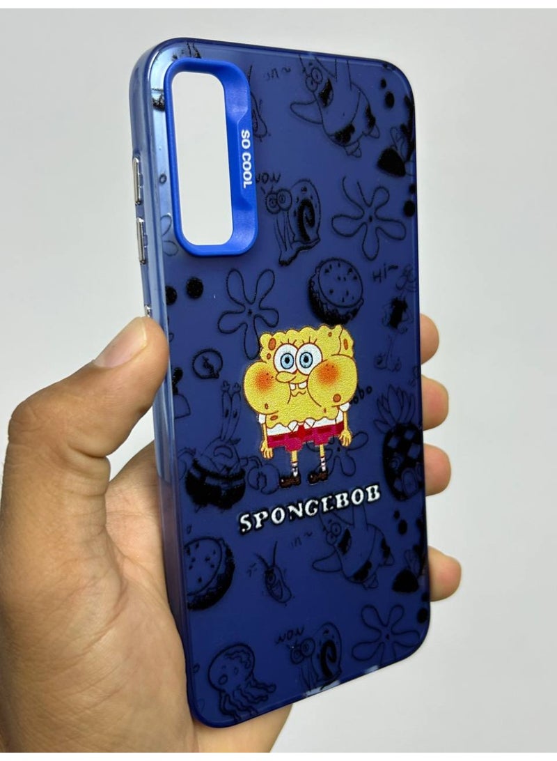Cartoon Design Back Cover Compatible with Samsung A50 - Image 1