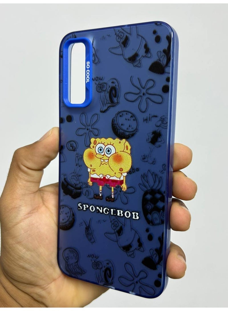 Cartoon Design Back Cover Compatible with Samsung A50 - Image 2