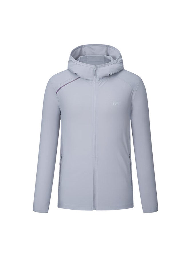 Tfo Outdoor Sun Protection Clothing, Comfortable Breathable Sun-blocking Casual Jacket 6312410, Men's Light Gray, 1xl - Image 1