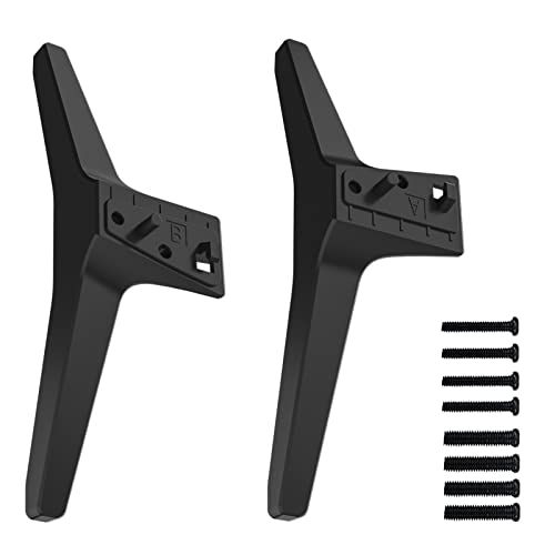 Maozhren Base Stand for LG TV Legs, Replacement for 49 Inch LG TV Stand 49LJ550M 49LJ5500 49LJ5550 49LJ550M-UB 49LJ5550-UC 49LJ5500-UA 49UJ6300-UA 49UK6300PUE 49UK6300BUB 49UK6200PUA 49UK6090PUA with Screws - Image 1