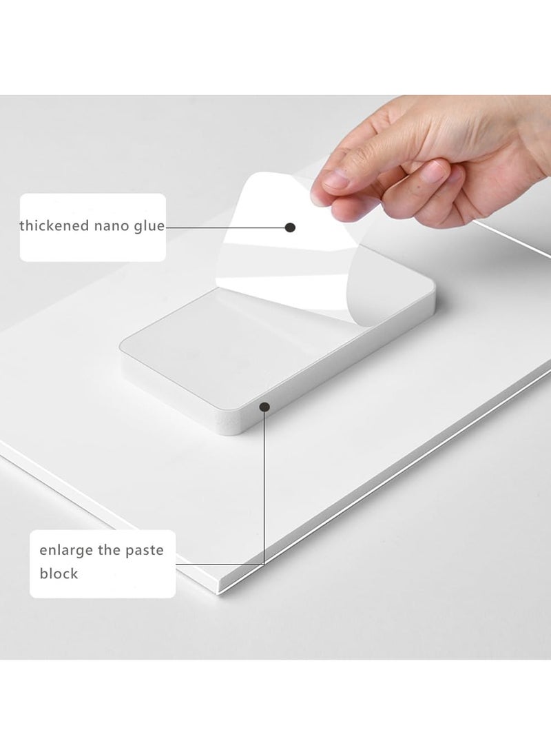 Eckek  Wall Mount Acrylic Sign Holder Self Adhesive Display Frame Clear Document Frame for Office, Store, School, Home, Wall Picture Frame - Image 4