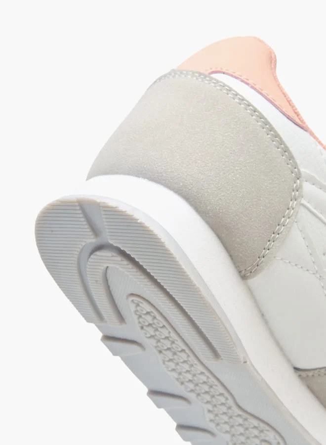 Dash Womens Panelled Sports Shoes With Lace-Up Closure