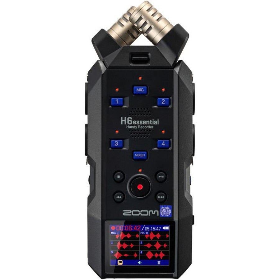 Zoom H6essential 6-Track 32-Bit Handy Recorder- 2 Years Warranty
