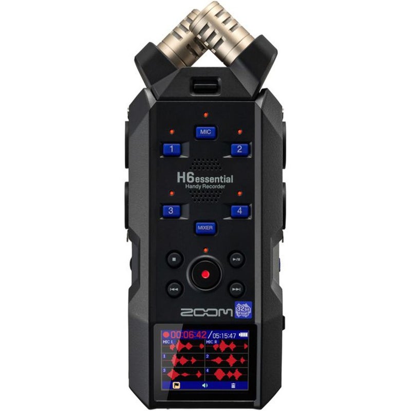 ZOOM Zoom H6essential 6-Track 32-Bit Handy Recorder- 2 Years Warranty - Image 1