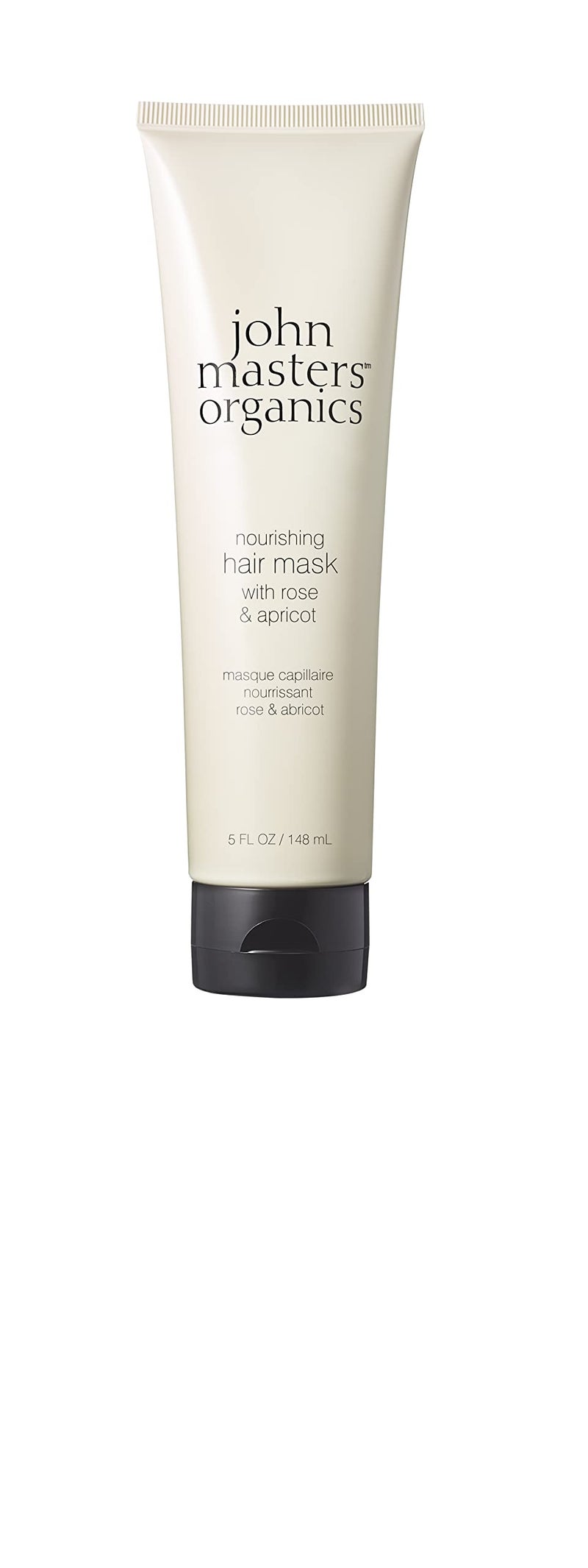 John Masters Organics – Nourishing Hair Mask | Rose and Apricot | Deep Conditioning Hair Mask | Scalp Treatment | Avocado | Silicone & Paraben Free | Cruelty Free| Haircare for Men & Women (5 oz.) - Image 1