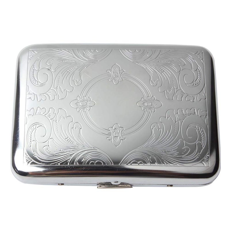BOHONG RFID Blocking Credit Card Holder Metal wallet for Men Women - Stylish Travel Wallet - Best protection for Bank Debit, ID, ATM, Cards against Scanning Criminals - Image 1