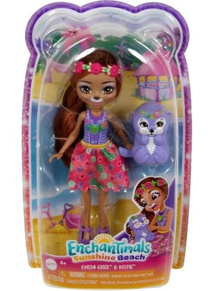 ENCHANTIMALS Popular Character Dolls Oneda Otter and Kelpie FNH22-HXB98  - Image 4