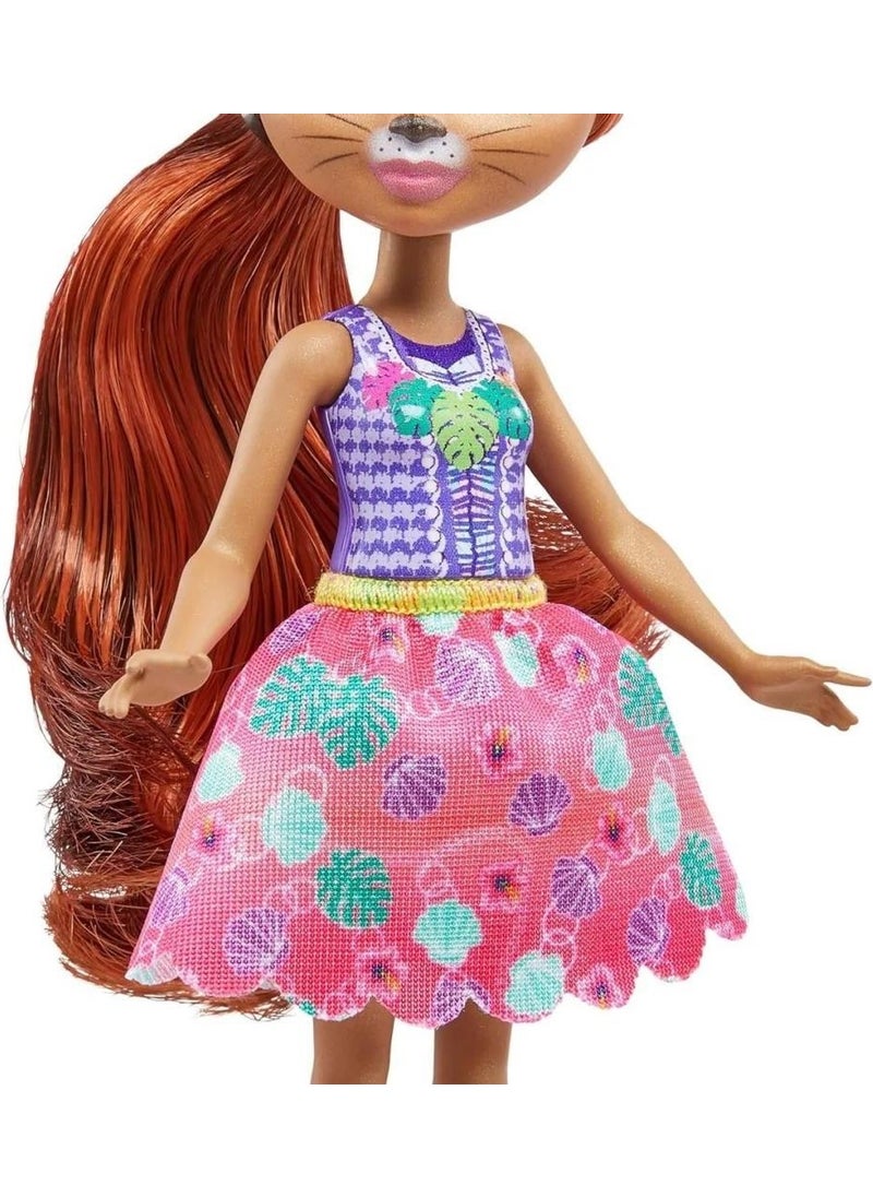 ENCHANTIMALS - Popular Character Dolls Oneda Otter and Kelpie FNH22-HXB98 - Image 1