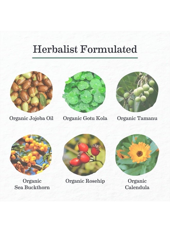 Earth Mama Organic Skin & Scar Balm | Surgical Wound & C-Section Recovery Skin Care, Pregnancy Stretch Mark Scar Treatment with Tamanu Oil & Gotu Kola (2-Pack) - Image 4