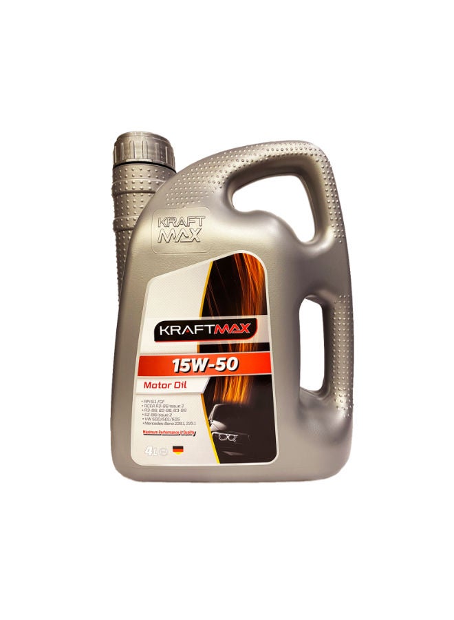 زيت محرك كرافت ماكس - 4 لتر - API: SL - 15w50