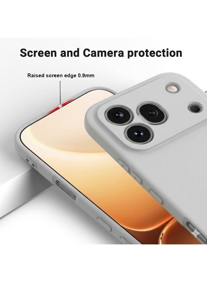 Honor 600 Pro Case Liquid Silicone Soft Rubber Slim Cover For Honor 600 Pro Protective Anti-Scratch Flexible Shell Grip-Friendly Case For Honor 600 Pro - Image 3
