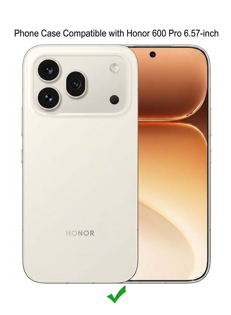 Honor 600 Pro Case Liquid Silicone Soft Rubber Slim Cover For Honor 600 Pro Protective Anti-Scratch Flexible Shell Grip-Friendly Case For Honor 600 Pro - Image 4