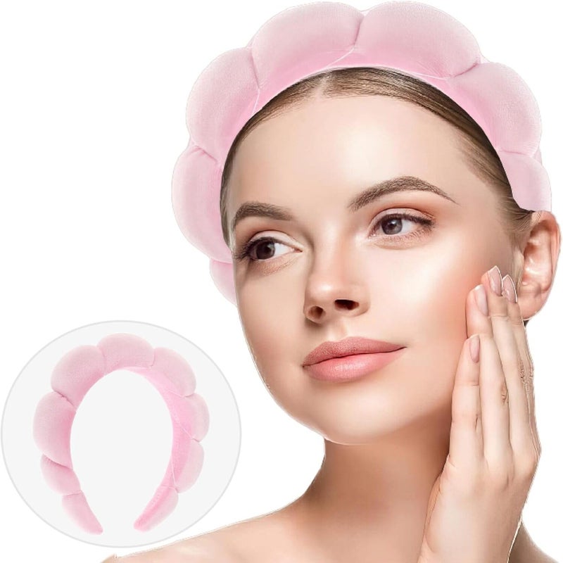 INSIME Hair Band for Facial Time | Makeup Hairband for Women Skincare | Face Wash, Spa, Facial, Skincare Beauty Headband for Women Girls - Image 2