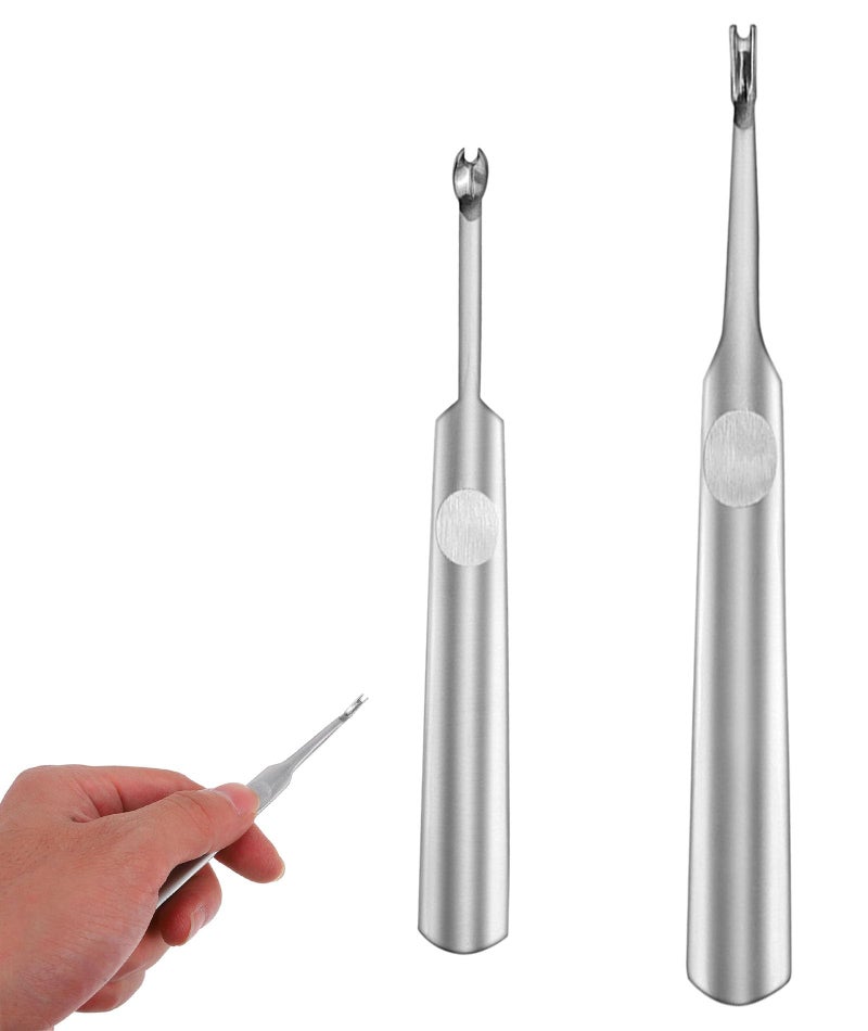 KalamkariX 2PCS Leather Craft Tools, Leather Cutting Tools, Professional Leather Beveler Tool and Edge Trimmer for Leather Working, DIY Leather Crafting, Manicure and Cuticle Removal ﻿ - Image 1