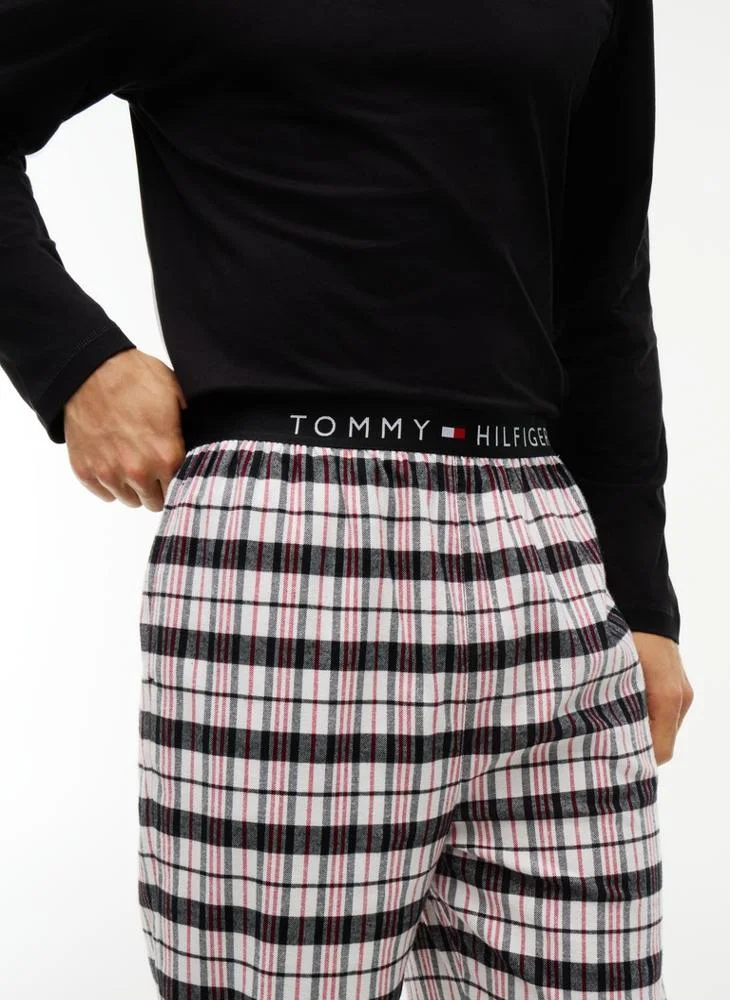Tommy Hilfiger  TH Original Jersey Flannel Long Pyjama Set for Men | Best Price UAE