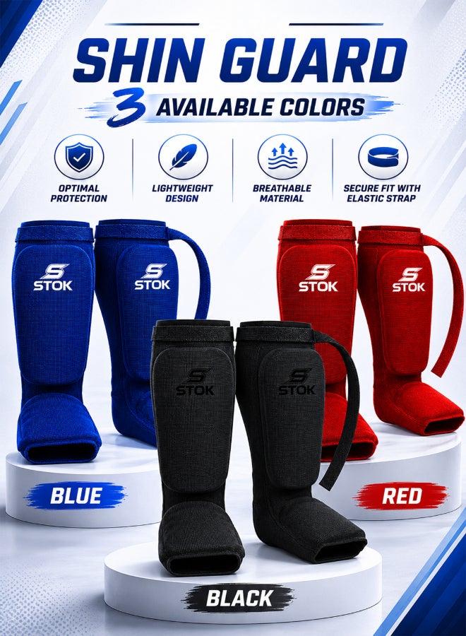 Stonk Shin Instep Guard Protective Leg Pad For Boxing MMA - Image 4