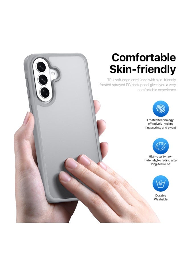 DUX DUCIS Yind Series TPU Hybrid PC Phone Case For Samsung Galaxy A57 5G (Grey) - Image 4
