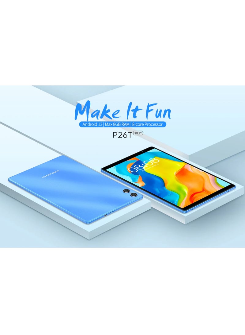 Teclast-Tablet Android 13 10.1 IPS 4GB RAM 128GB ROM  8-Core Dual-Band Wi-Fi Type-C Widevine L1 6000mAh - Image 2