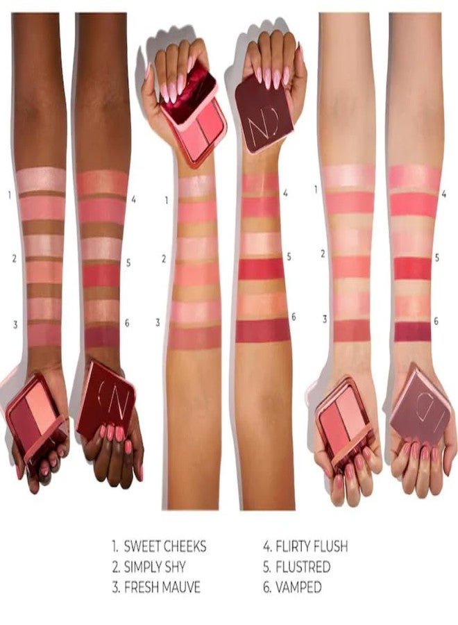 Natasha Denona Hy-Blush Cloudy Cream Cheek Duo in Flustered & Complimentary Face Sheet Masque - Image 3