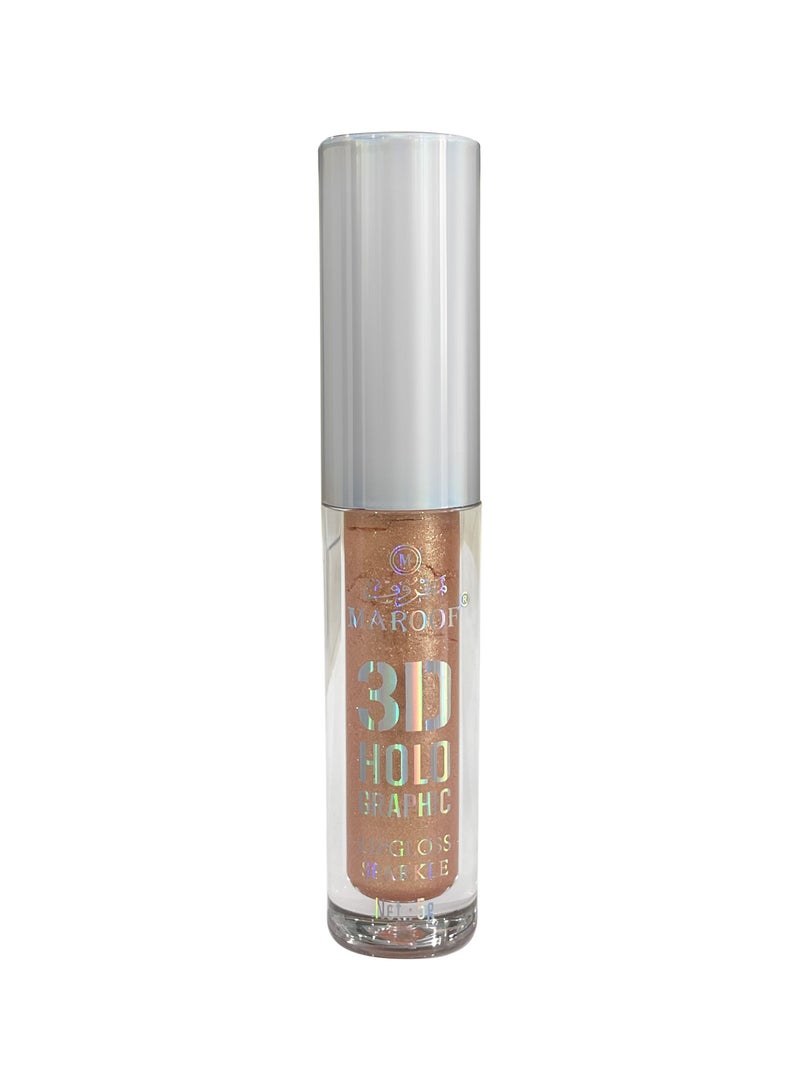 MAROOF 3D Holographic Sparkle Lipgloss 5g - Image 2