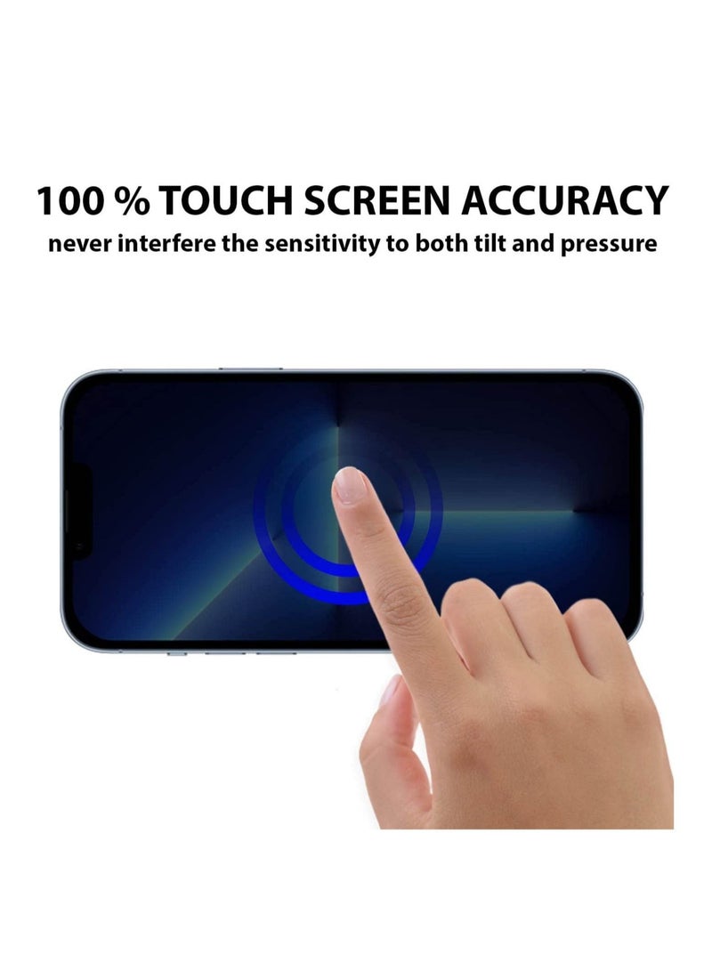 Screen protector compatible with iPhone 13 Pro Max privacy tempered glass [privacy protection, 9H hardness, scratch-resistant], anti-spy screen protector for iPhone 13 Pro Max - Image 3