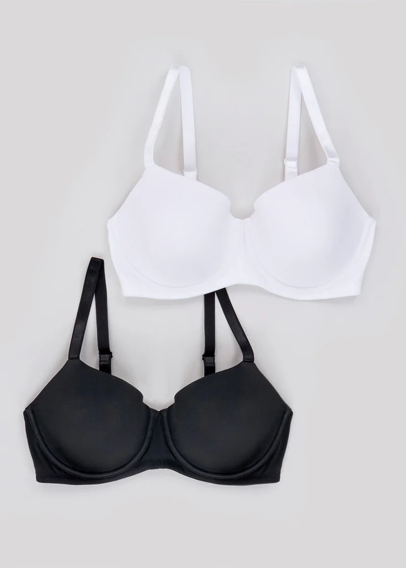 Matalan 2 Pack DD+ T-Shirt Bras