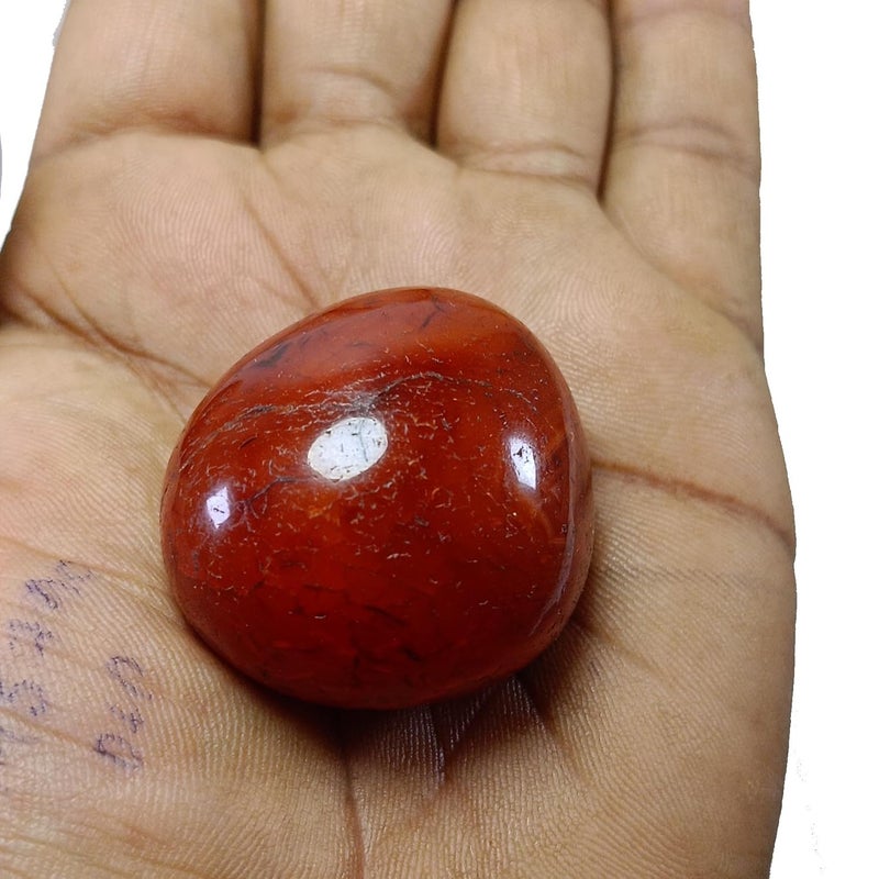 Red Carnelian Tumble Stones for Reiki Healing and Vaastu Correction and Increase Creativity  - Image 2