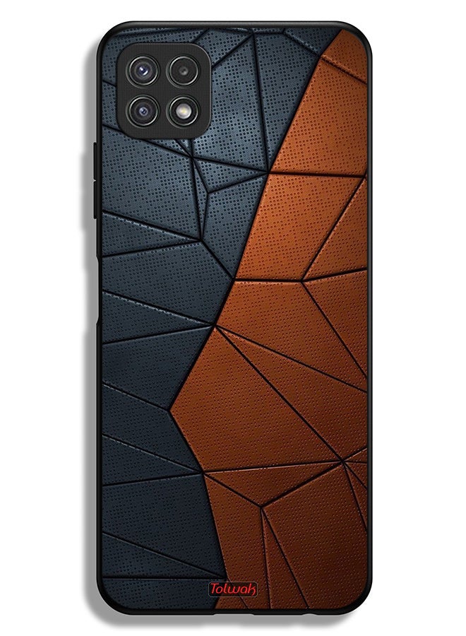 Tolwak Samsung Galaxy A22 5G Protective Case Cover Pattern - Image 1