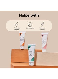 Fix My Curls Wash Day Trio | Cleansing & Moisturizing Shampoo, Hydrating Deep Conditioner | Silicone & Sulphate Free | For Curly, Wavy Hair| 250Ml Each  - Image 5