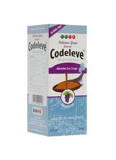 Codeleve Natural Herbal Dry Cough Syrup, 120 ml 