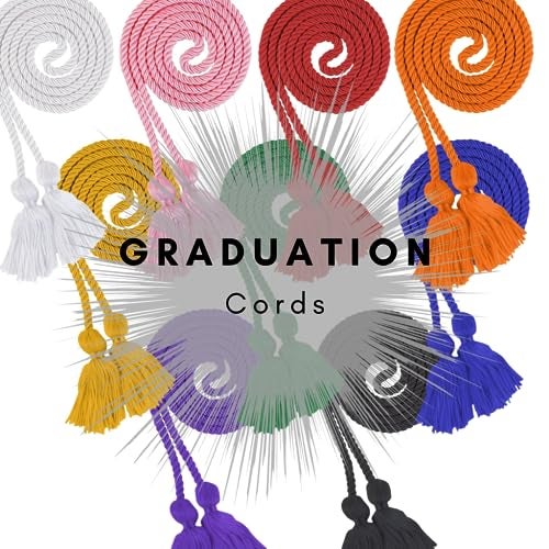 Class Act Graduation Single Honor Cord 60 inch Length, Purple - Image 2