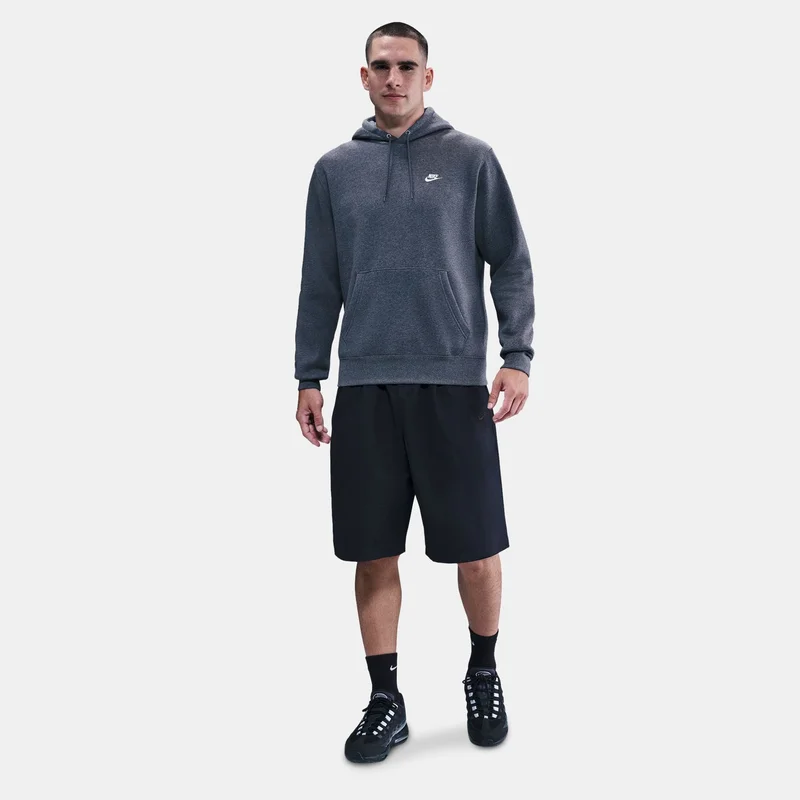 Nike Grey Men's Club Hoodie for Men | Best Price UAE