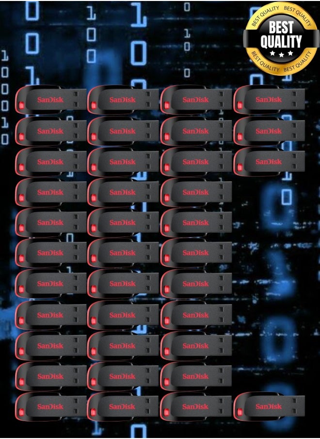 Sandisk 37 Pieces 32GB Cruzer Blade Usb Flash USB2.0  - Image 1