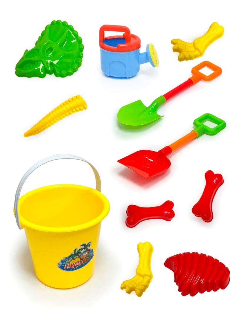 11 Pcs Sand Beach Playset Sandbox Toys for Kids with Bucket Shovel Watering Can Rake and Animal Molds for Kids - pzsku/ZBF3425EF58A5C8B7189CZ/45/_/1713945371/cd871526-7601-444c-89ec-7264d5153473