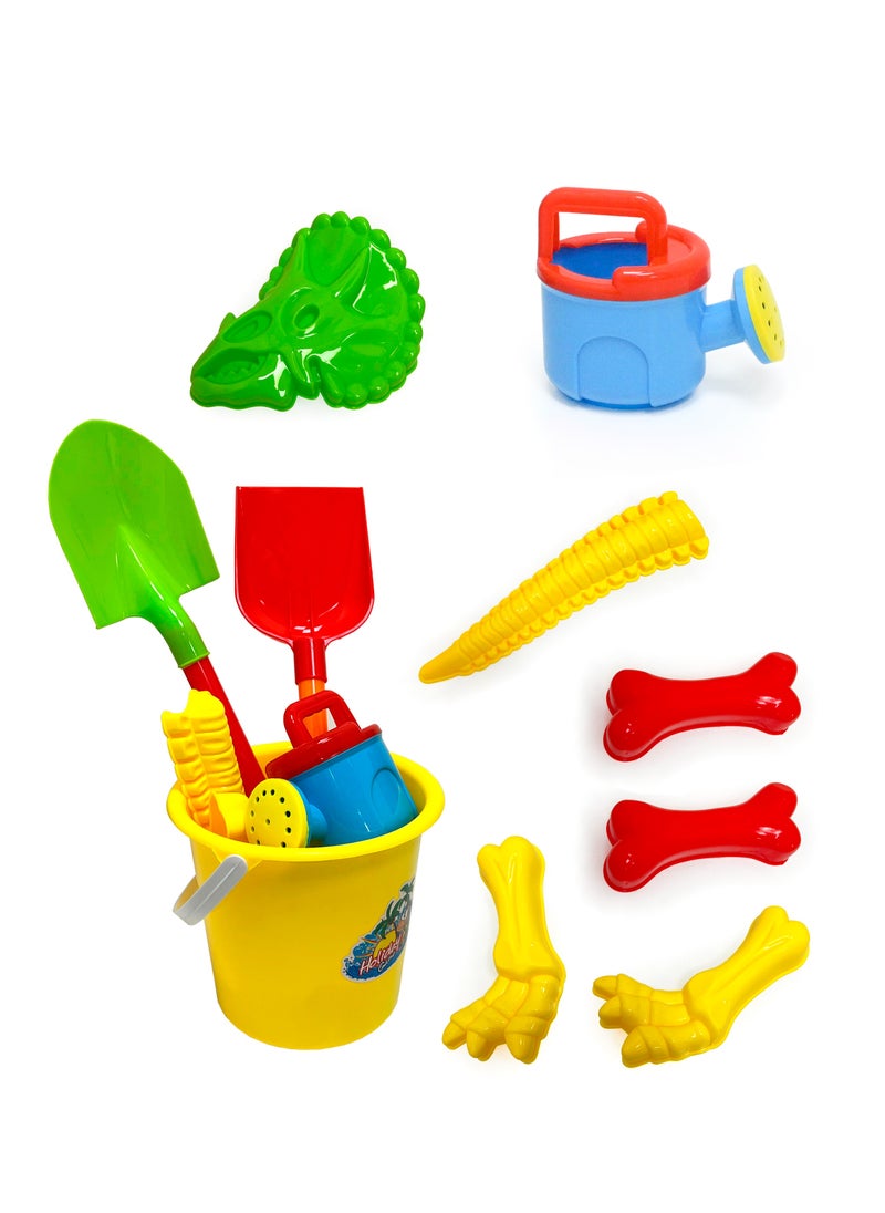 11 Pcs Sand Beach Playset Sandbox Toys for Kids with Bucket Shovel Watering Can Rake and Animal Molds for Kids - pzsku/ZBF3425EF58A5C8B7189CZ/45/_/1713945372/dca8e73b-3a3f-445f-a5dc-bad69438e666