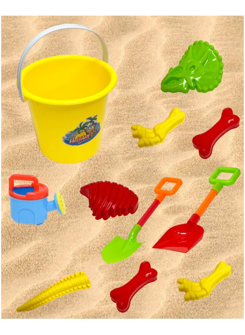 11 Pcs Sand Beach Playset Sandbox Toys for Kids with Bucket Shovel Watering Can Rake and Animal Molds for Kids - pzsku/ZBF3425EF58A5C8B7189CZ/45/_/1713945381/518dafac-d788-4866-bf52-5c57ae804310