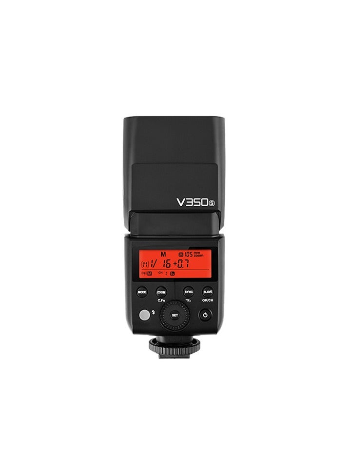 Godox Godox V350S Camera Flash for Fujifilm – Compact Speedlite with Built-in Rechargeable Battery, TTL HSS Support, Lightweight Design – Model V350 S/L - Image 1