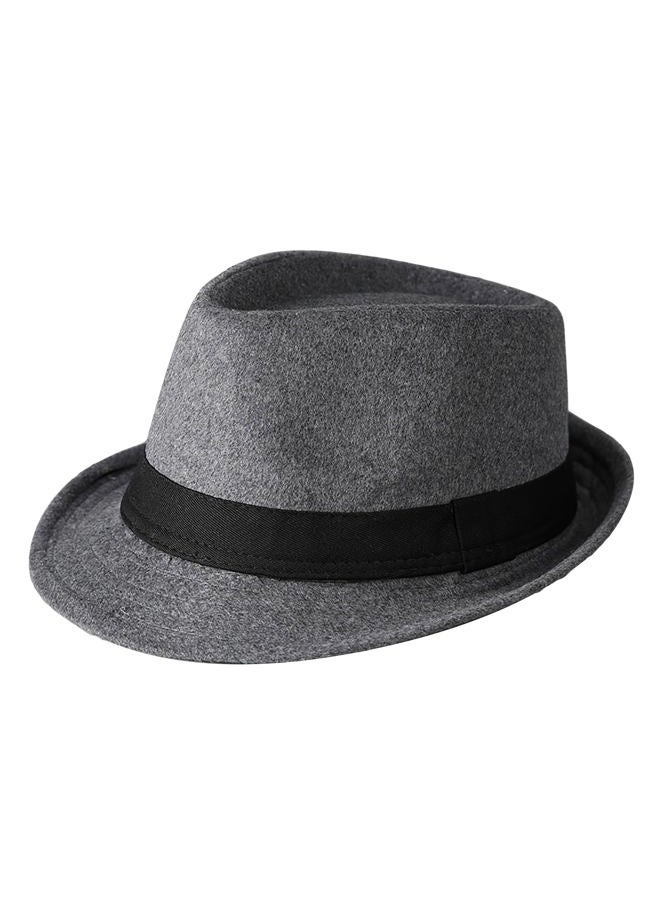 BXT Men Short Brim Fedora Hat 1920s Gentlemen Hat Vintage Trilby Cap Carnival Easter Party Prom Travel Club Photography Church Costume Accessories - Image 1