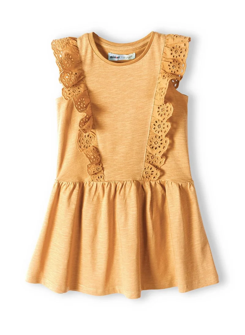 MINOTI Kids Broderie Frill Dress