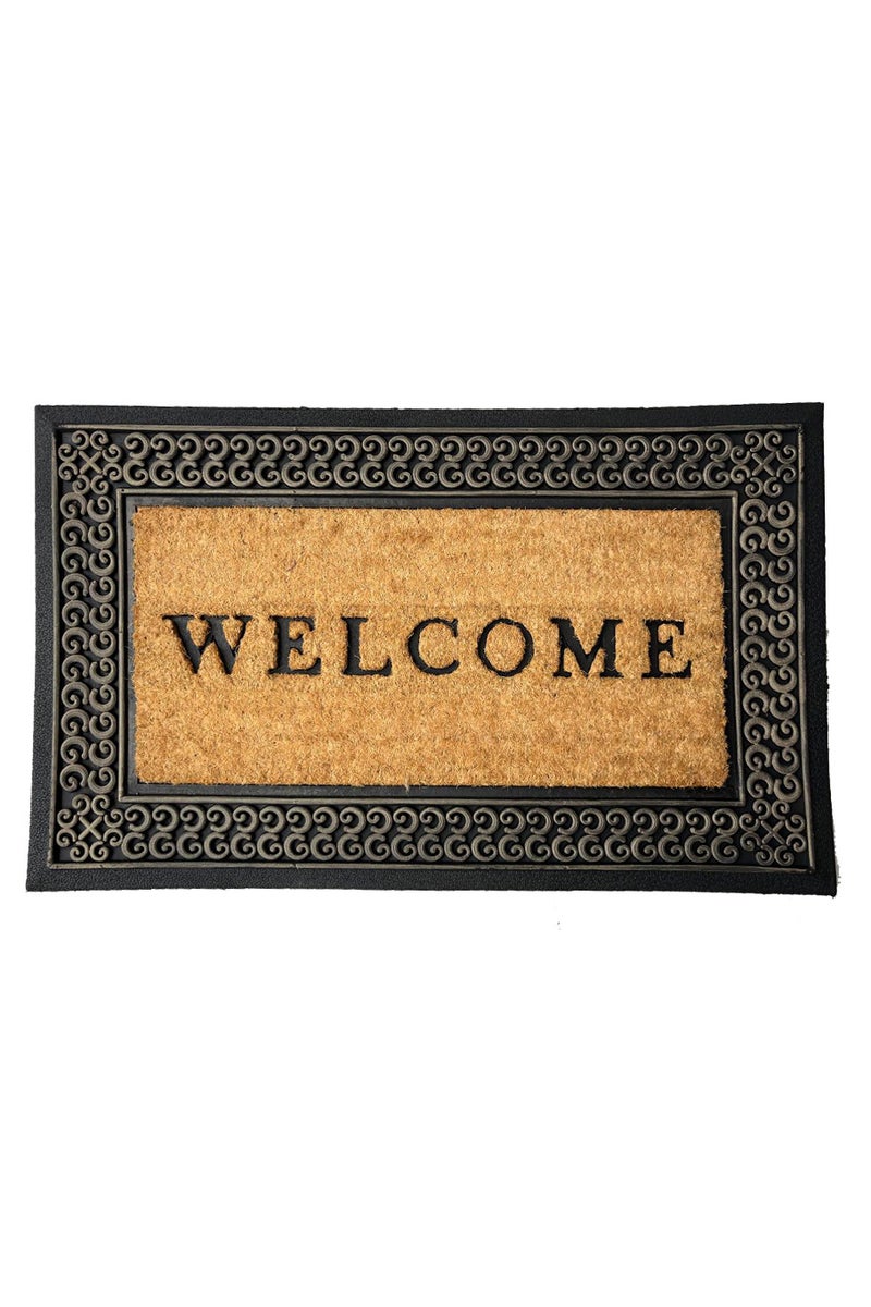 هوم دواسة باب شقة من المطاط والكاوتش صناعة هندية 20 مم  مقاس 45 75xسم