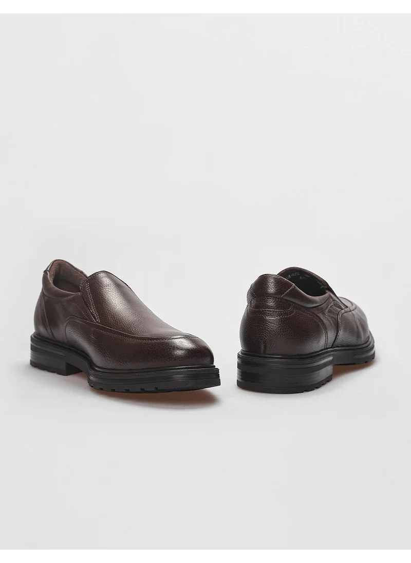 Cabani Leather Brown Men's Casual Shoes