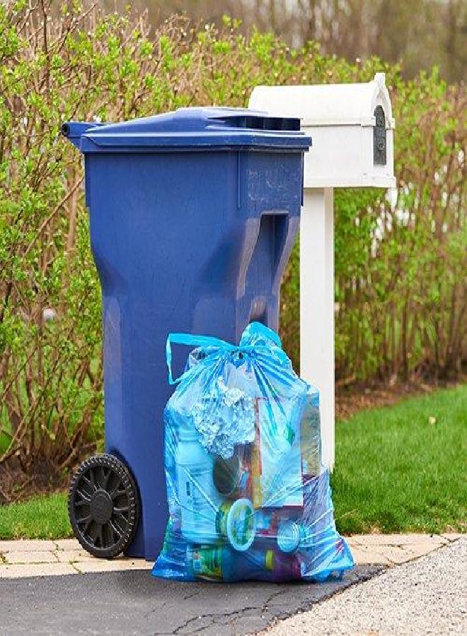 Hefty Recycling Trash Bags, Blue, 30 Gallon, 36 Count - Image 3