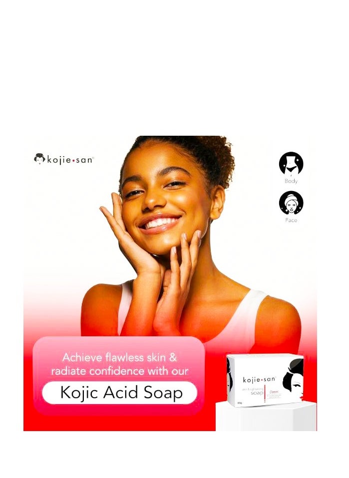 KOJIC ACID Kojic Soap For Face Body 120 g - 2pieces  - Image 2